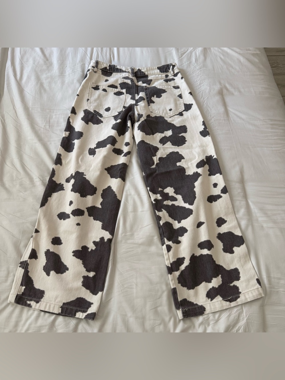 wild fable Cow Print Wide Leg pants size S - Picture 5 of 6